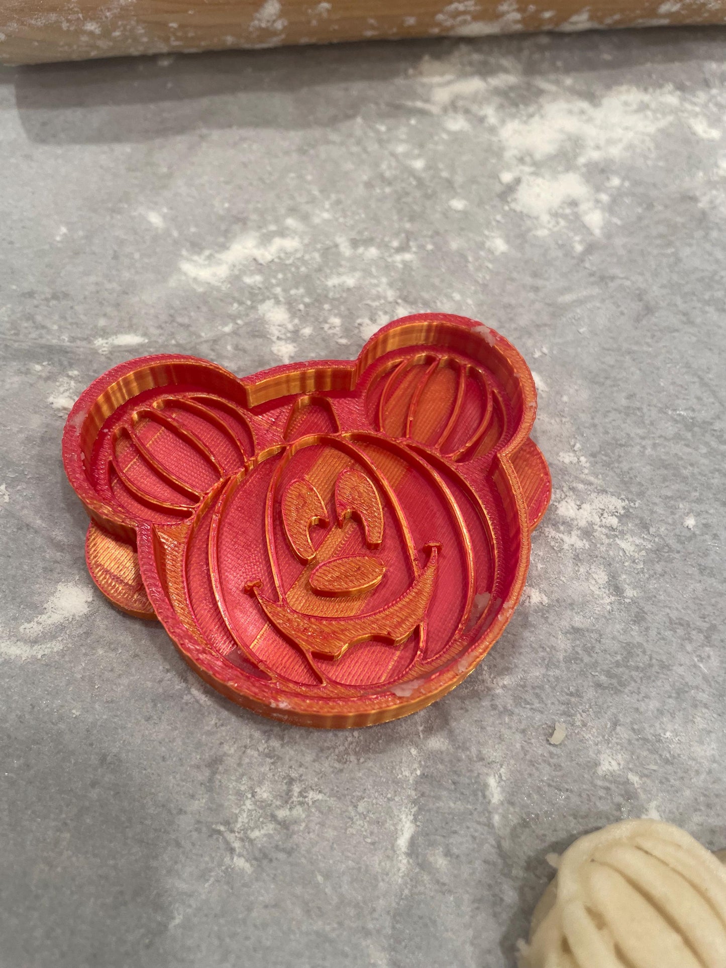 Mickey Mouse Pumpkin Cookie Cutter & Minnie Mouse Ghost Cookie Cutter | 2 Pack Halloween Baking Set