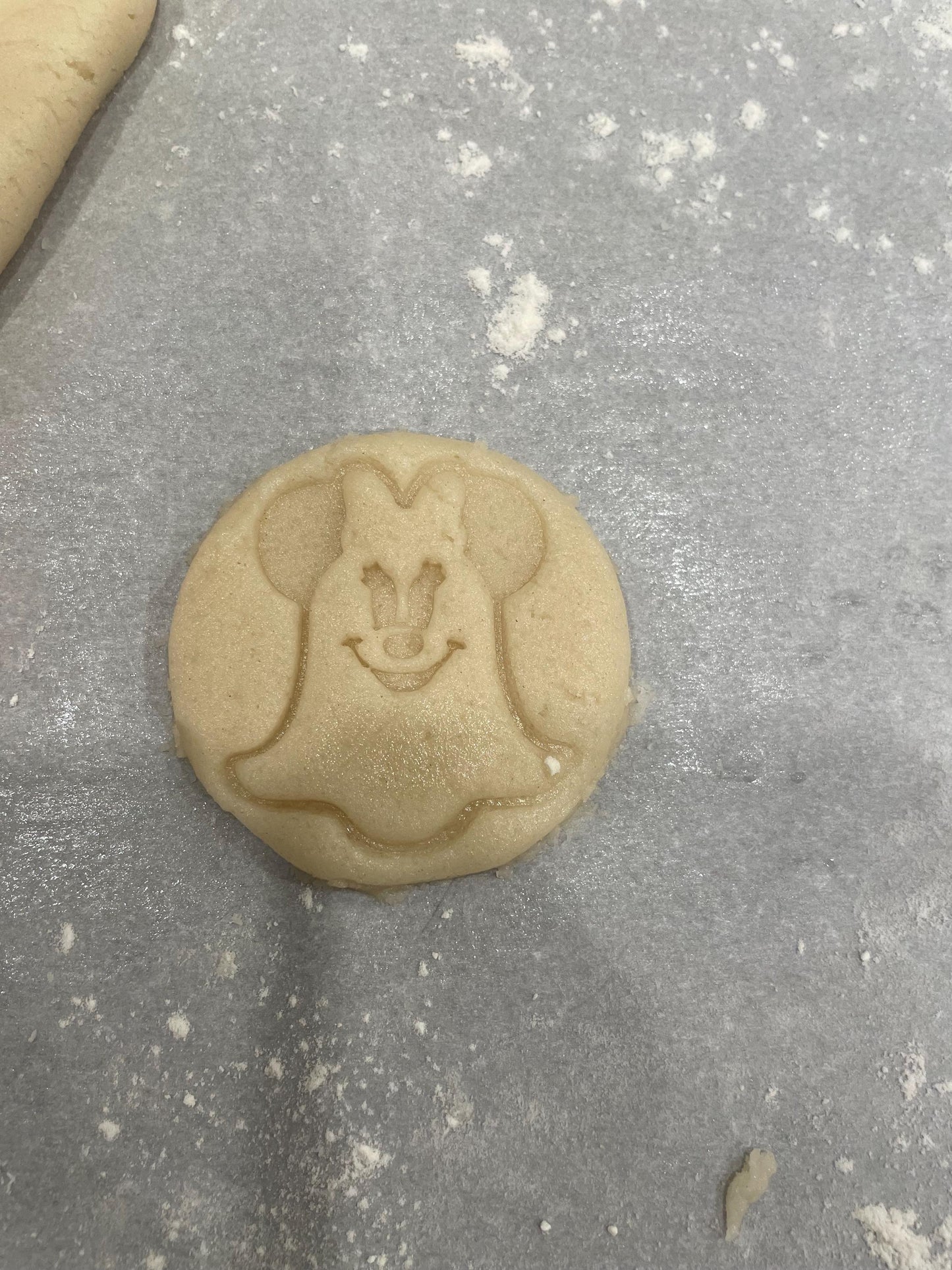 Mickey Mouse Pumpkin Cookie Cutter & Minnie Mouse Ghost Cookie Cutter | 2 Pack Halloween Baking Set